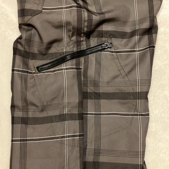 NWT Lee Tech Short + bonus plaid cargo short adjustable waistband Boys 16 - Picture 11 of 12